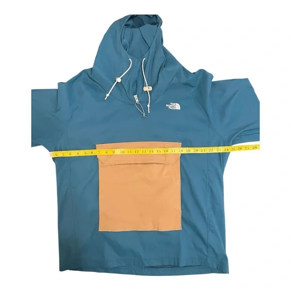 The North Face Fanorak Hooded Jacket Teal/Tan Size L Men NWOT ( never worn) - Picture 7 of 13